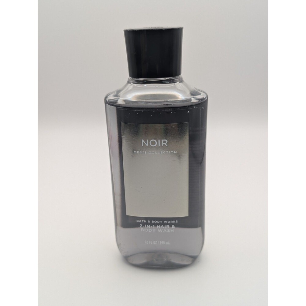 Bath & Body Works NOIR Men's 2-in-1 Hair & Body Wash Shower Gel 10 oz NEW